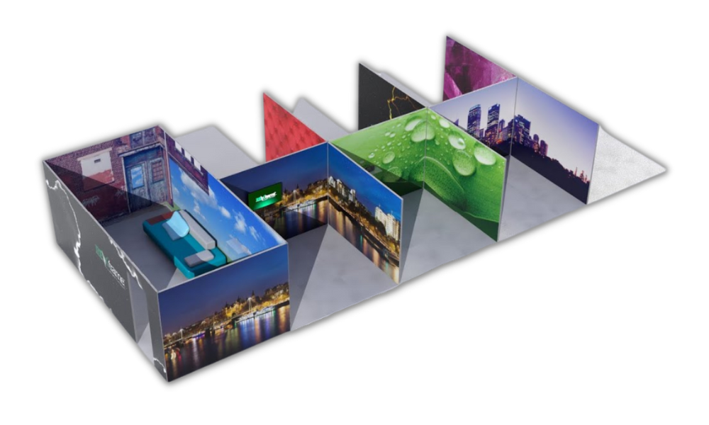 REXframe SEG [Silicone Edge Graphics] Tradeshow Display