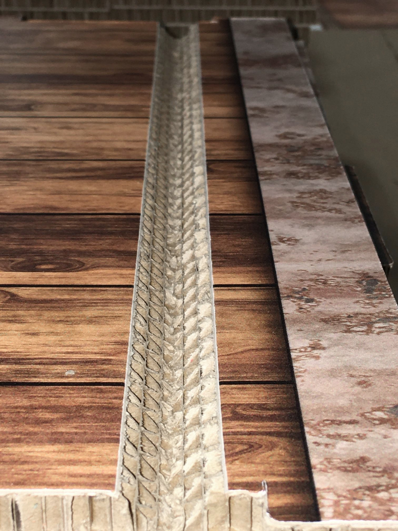 Xanita Print w. Folding Corners